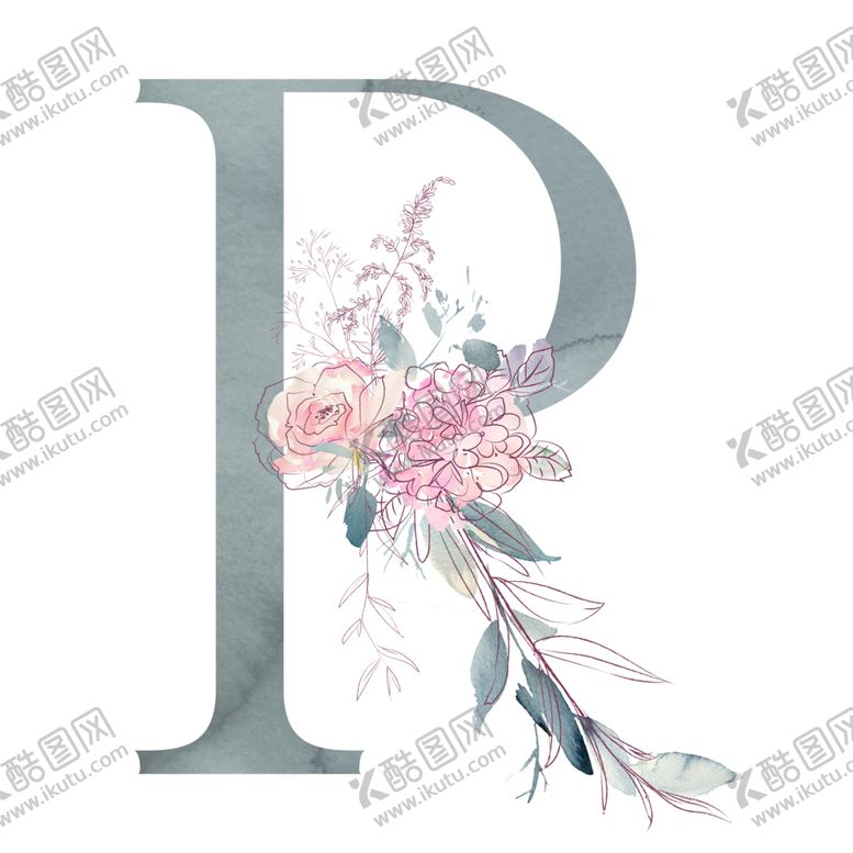 编号：20637905090005429691【酷图网】源文件下载-植物手绘水彩