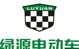 绿源电动车LOG宣传海报 地贴
