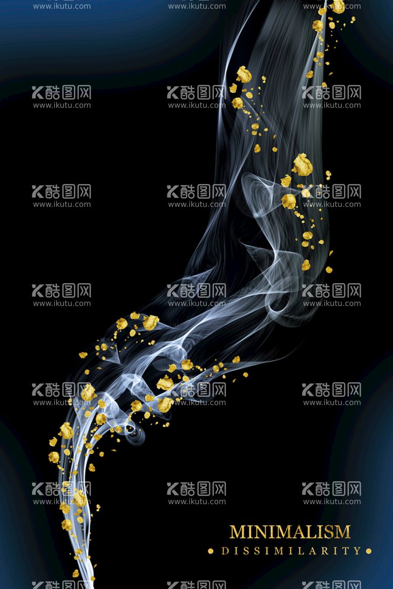 编号：37469509292017374627【酷图网】源文件下载-艺术线条飘带丝带绸带装饰画