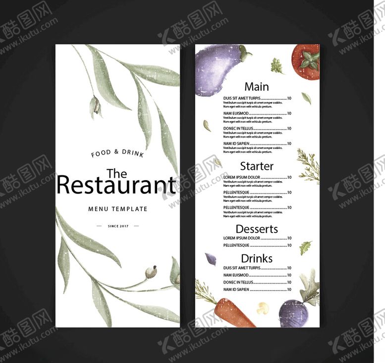 编号：78172306280452461948【酷图网】源文件下载-菜单