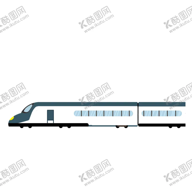 编号：41750401140436481032【酷图网】源文件下载-春运返乡的高铁插画