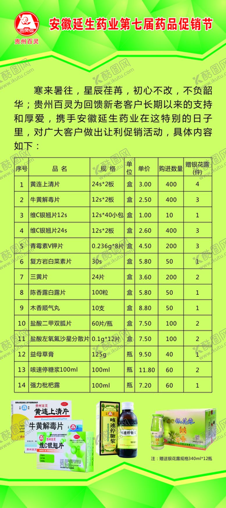 编号：57629911061206597611【酷图网】源文件下载-药品展架