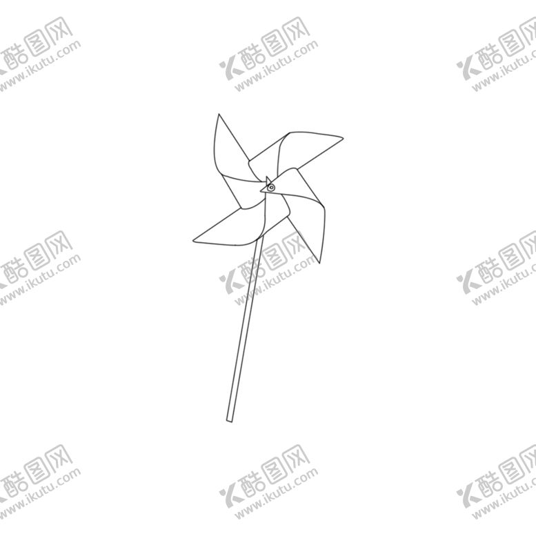 编号：46422309290010038162【酷图网】源文件下载-风车