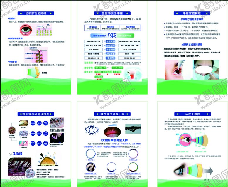 编号：35846010231954001096【酷图网】源文件下载-眼科展板