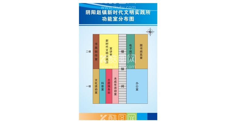 编号：94960911160603428269【酷图网】源文件下载-功能室分布图