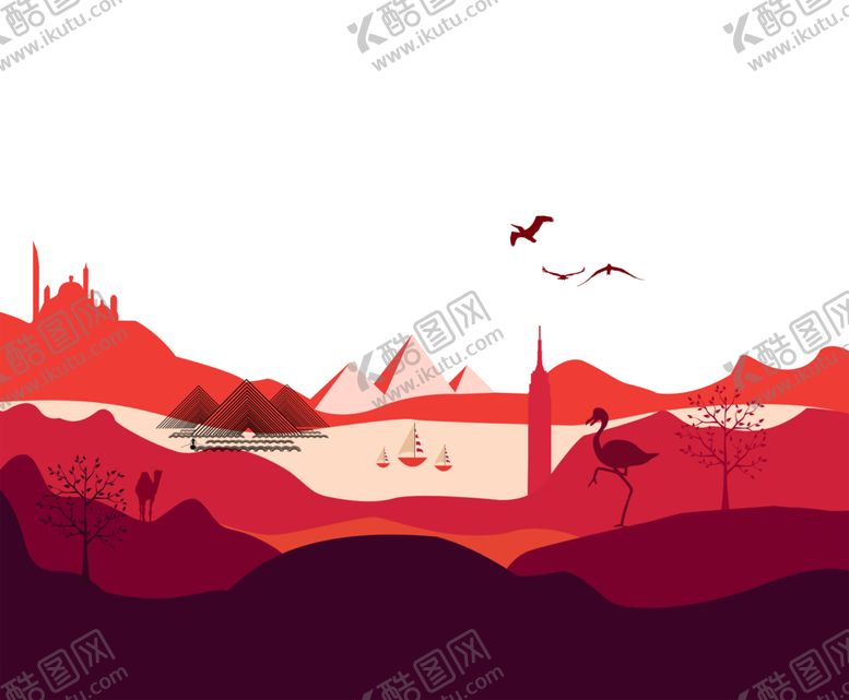 编号：59043310081529273808【酷图网】源文件下载-红色背景