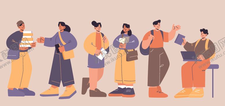 编号：91306006292302026847【酷图网】源文件下载-人物插画