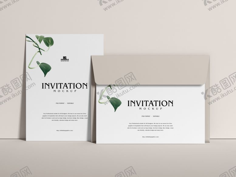 编号：39859209190016148996【酷图网】源文件下载-邀请函样机