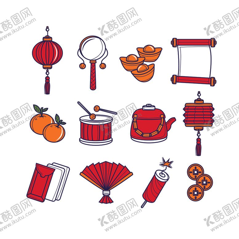 编号：96196605082331191278【酷图网】源文件下载-新年标签