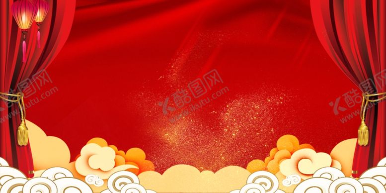 编号：21864409280720051954【酷图网】源文件下载-春节背景