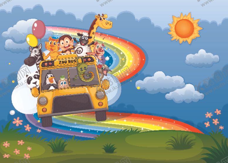 编号：43927709220356152360【酷图网】源文件下载-卡通动物