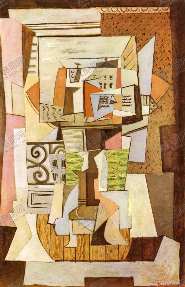 编号：30030109171306053060【酷图网】源文件下载-毕加索抽象绘画作品