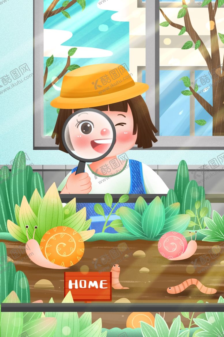 编号：82372201140822557577【酷图网】源文件下载-惊蛰插画