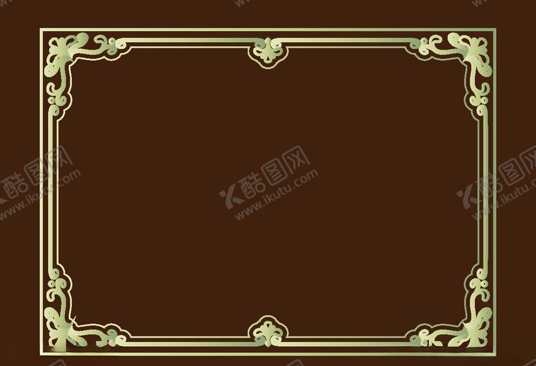 编号：17522306300854336457【酷图网】源文件下载-古典边框