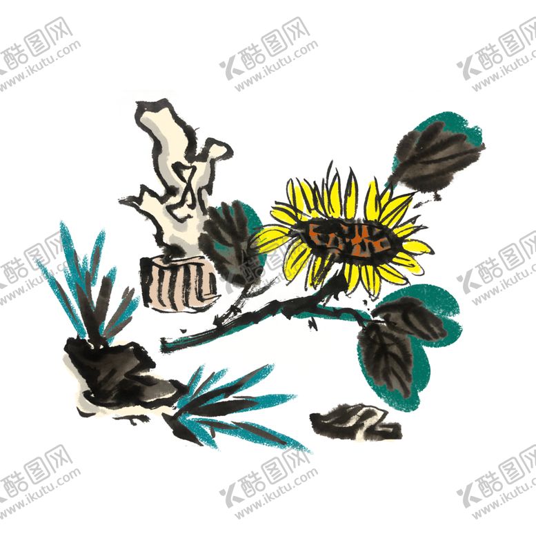 编号：78336310110312329057【酷图网】源文件下载-水墨插画素材