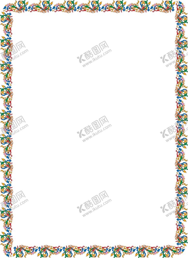 编号：68926304210251438892【酷图网】源文件下载-简约花纹边框
