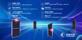 光伏产品宣传海报展板