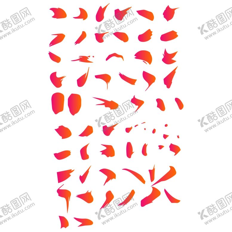 编号：35762410240640384055【酷图网】源文件下载-毛笔笔画毛笔笔触毛笔笔刷