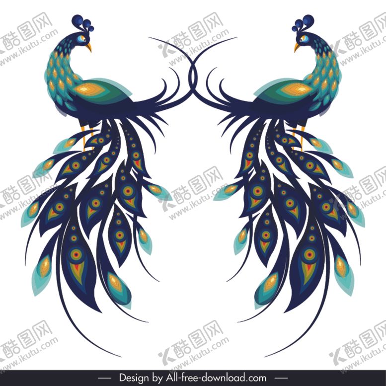 编号：70116411010818261355【酷图网】源文件下载-孔雀