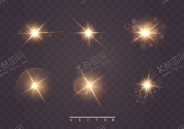 编号：90668910190454063656【酷图网】源文件下载-金色闪光光效素材