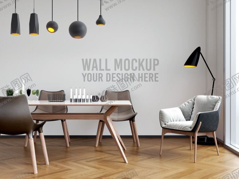 编号：33309710030102138743【酷图网】源文件下载-室内墙壁样机