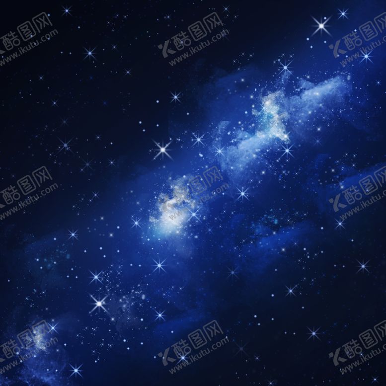 编号：27157309240138365578【酷图网】源文件下载-深蓝星空背景