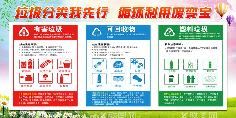 编号：13450710080502246325【酷图网】源文件下载-垃圾分类