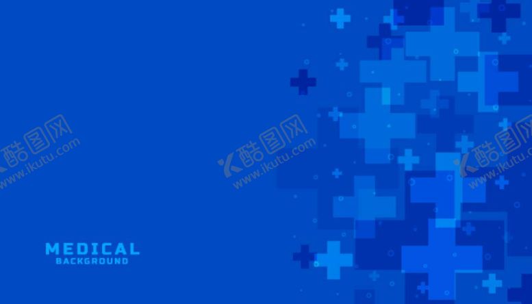 编号：01579409202215229541【酷图网】源文件下载-蓝色医疗背景