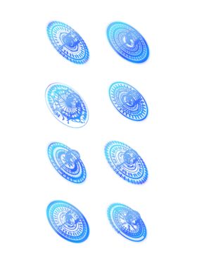 蓝色科技星球素材