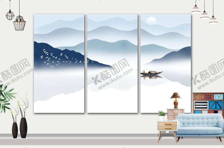编号：20070906281744582719【酷图网】源文件下载-山水画
