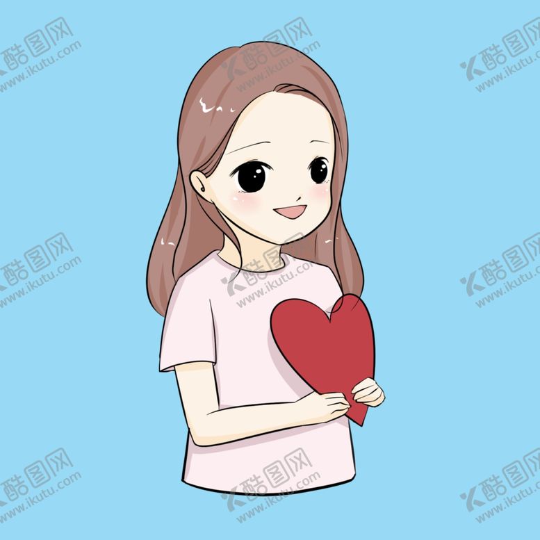编号：15445506291331587475【酷图网】源文件下载-感恩节爱心女孩