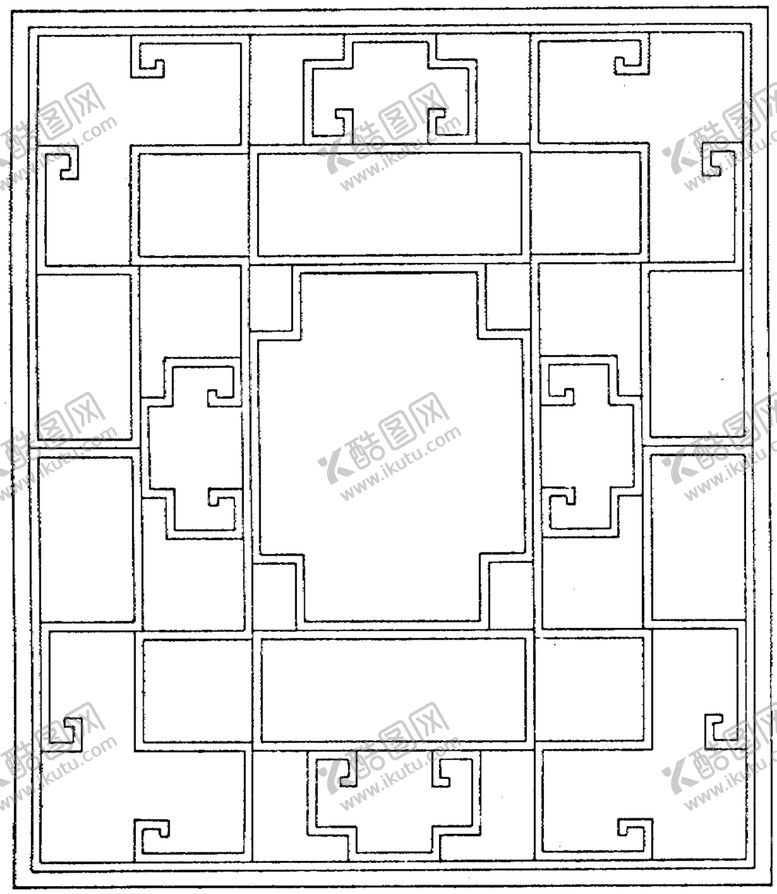 编号：24830405111254018999【酷图网】源文件下载-镂空花图案