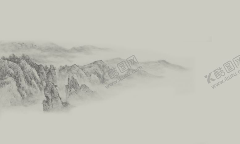 编号：34382809231051235406【酷图网】源文件下载-高清水墨绘画风景画