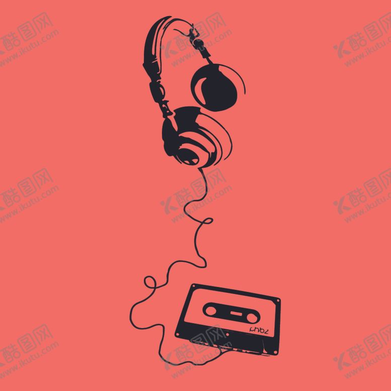 编号：24604710011458101804【酷图网】源文件下载-大牌耳机插画矢量歌曲