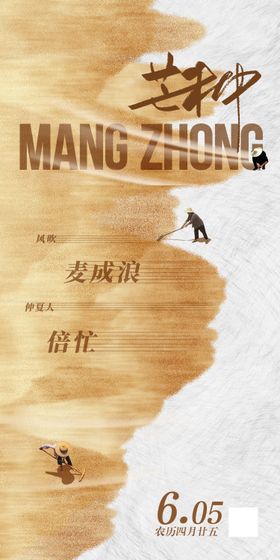 芒种海报