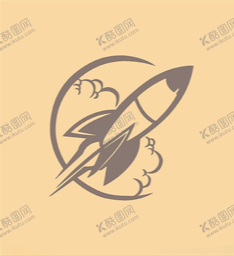 编号：97978209261640369470【酷图网】源文件下载-单色火箭