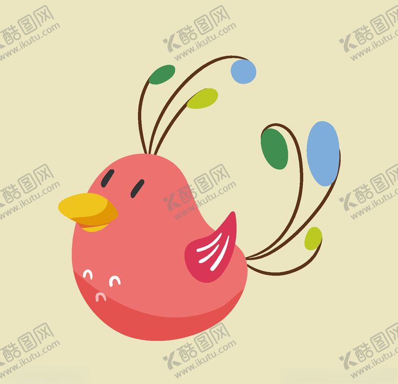 编号：51542009250901597467【酷图网】源文件下载-可爱卡通鸟儿