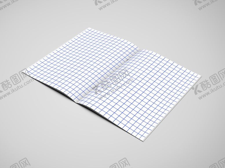 编号：51168907060959163812【酷图网】源文件下载-田字格笔记本样机