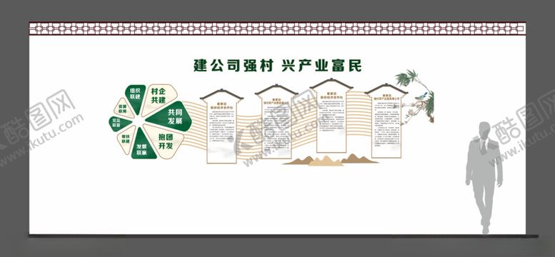 编号：16850701151123256915【酷图网】源文件下载-乡村文化墙