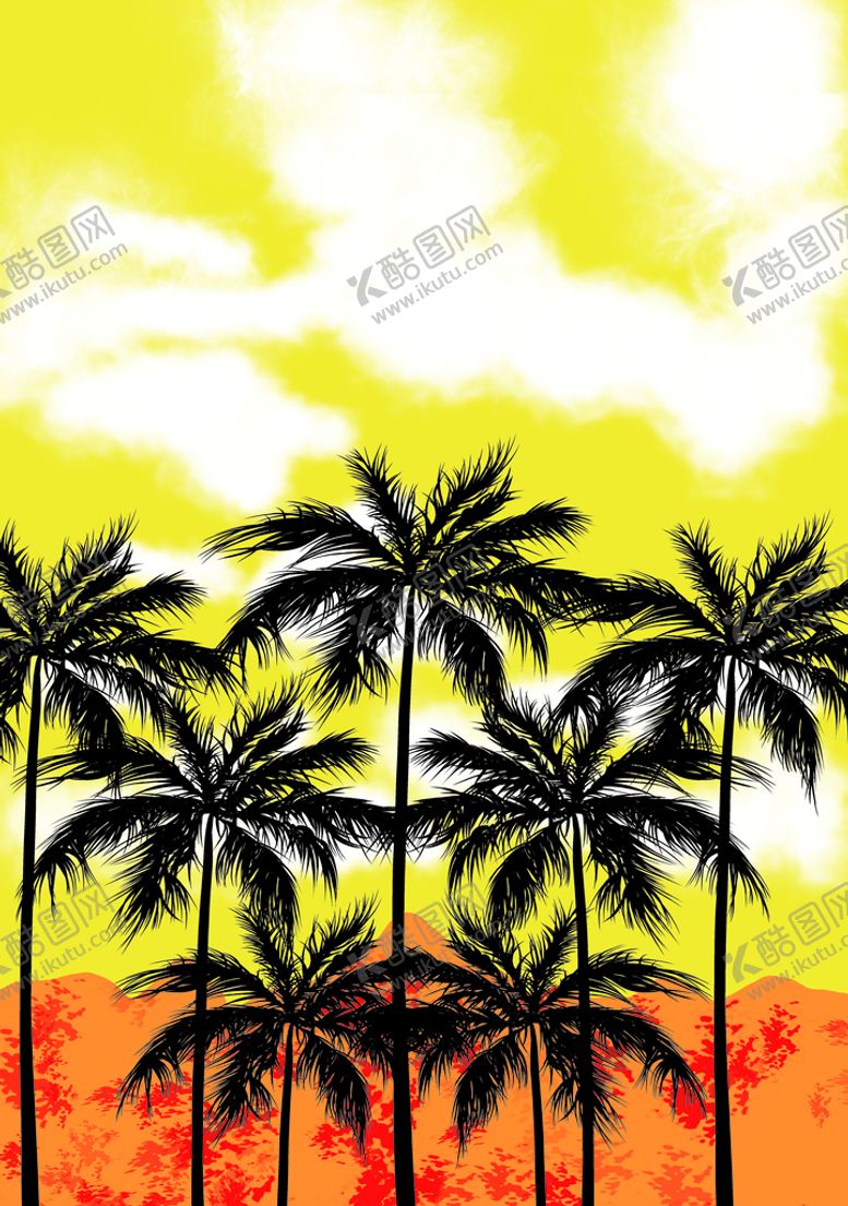 编号：73291609242246154781【酷图网】源文件下载-椰树 男装印花 高清分层