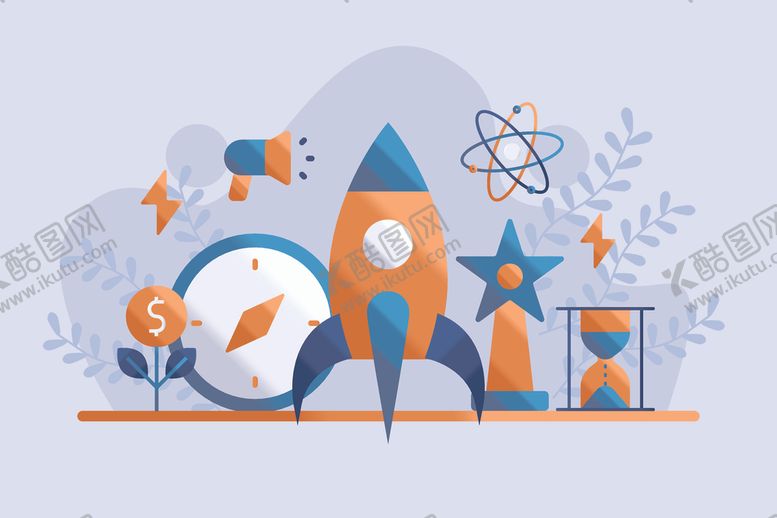 编号：49334210022028131169【酷图网】源文件下载-扁平化图形礼物盒与文具