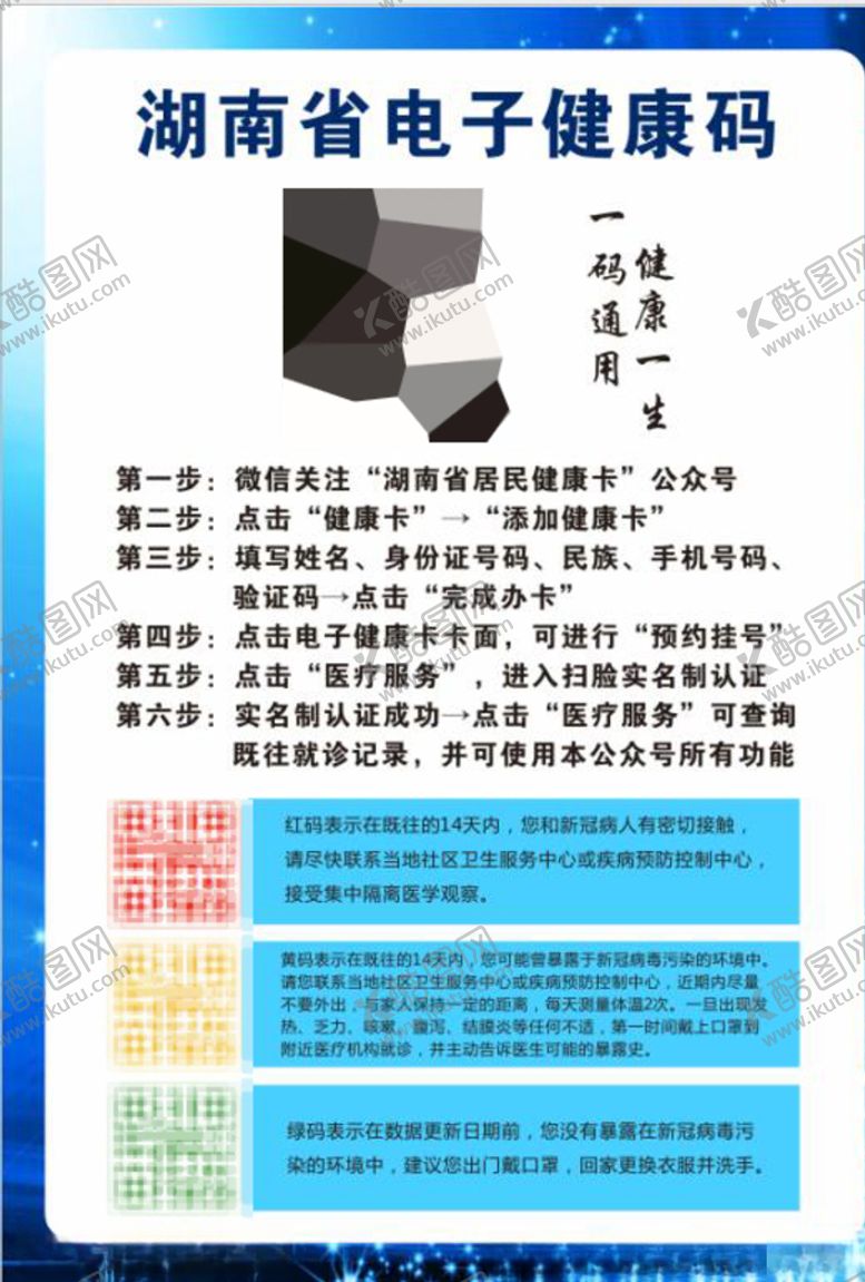 编号：84064110300501049446【酷图网】源文件下载-湖南电子健康码