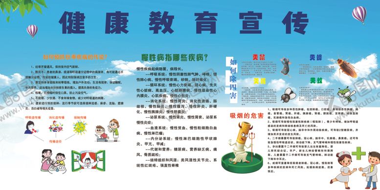 编号：86402610110607326814【酷图网】源文件下载-健康教育宣传栏