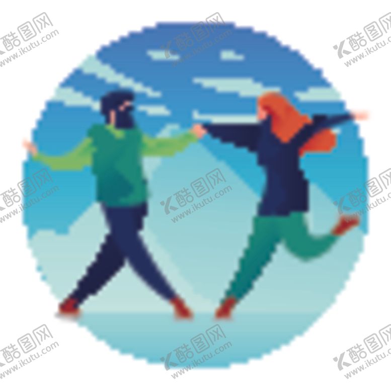 编号：55604309201422298354【酷图网】源文件下载-手绘人物插画