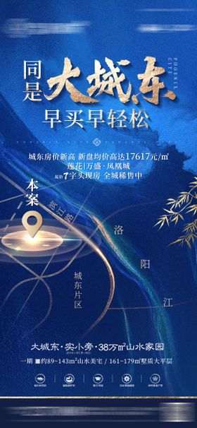 地产热销创意价值点微信海报