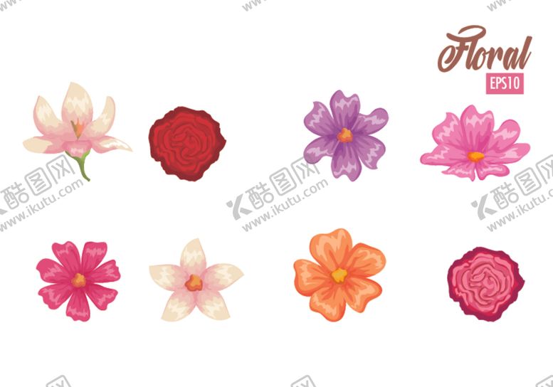编号：30570310101506481504【酷图网】源文件下载-手绘鲜花
