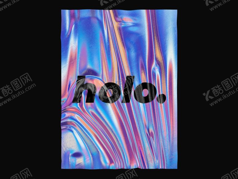 编号：36429609210836077572【酷图网】源文件下载-潮流全息铝箔镭射纸张背景