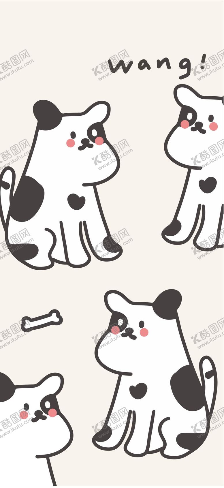 编号：94728609161021344208【酷图网】源文件下载-斑点狗