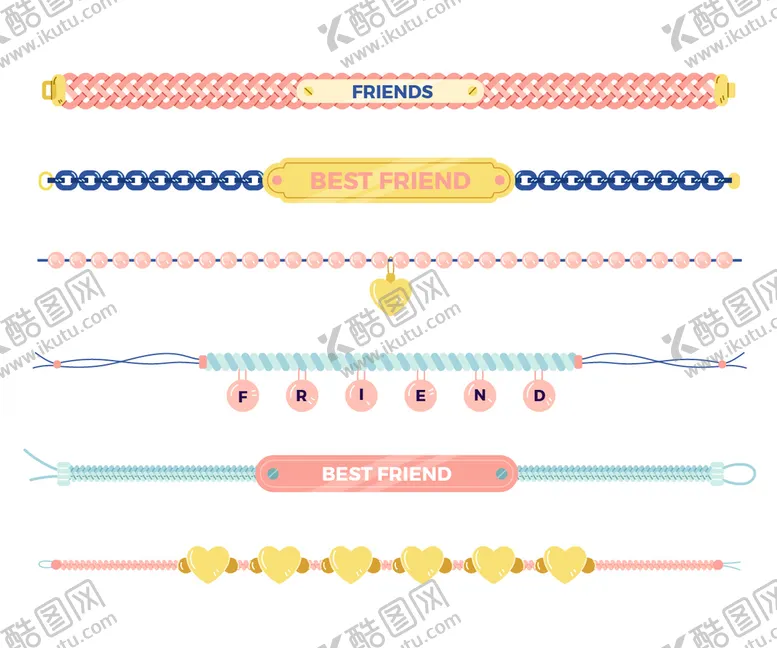 编号：14555910261742098033【酷图网】源文件下载-编织手环