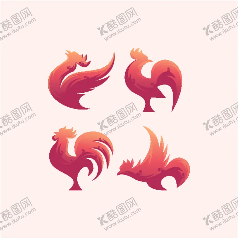 编号：34915606300812188365【酷图网】源文件下载-公鸡图标